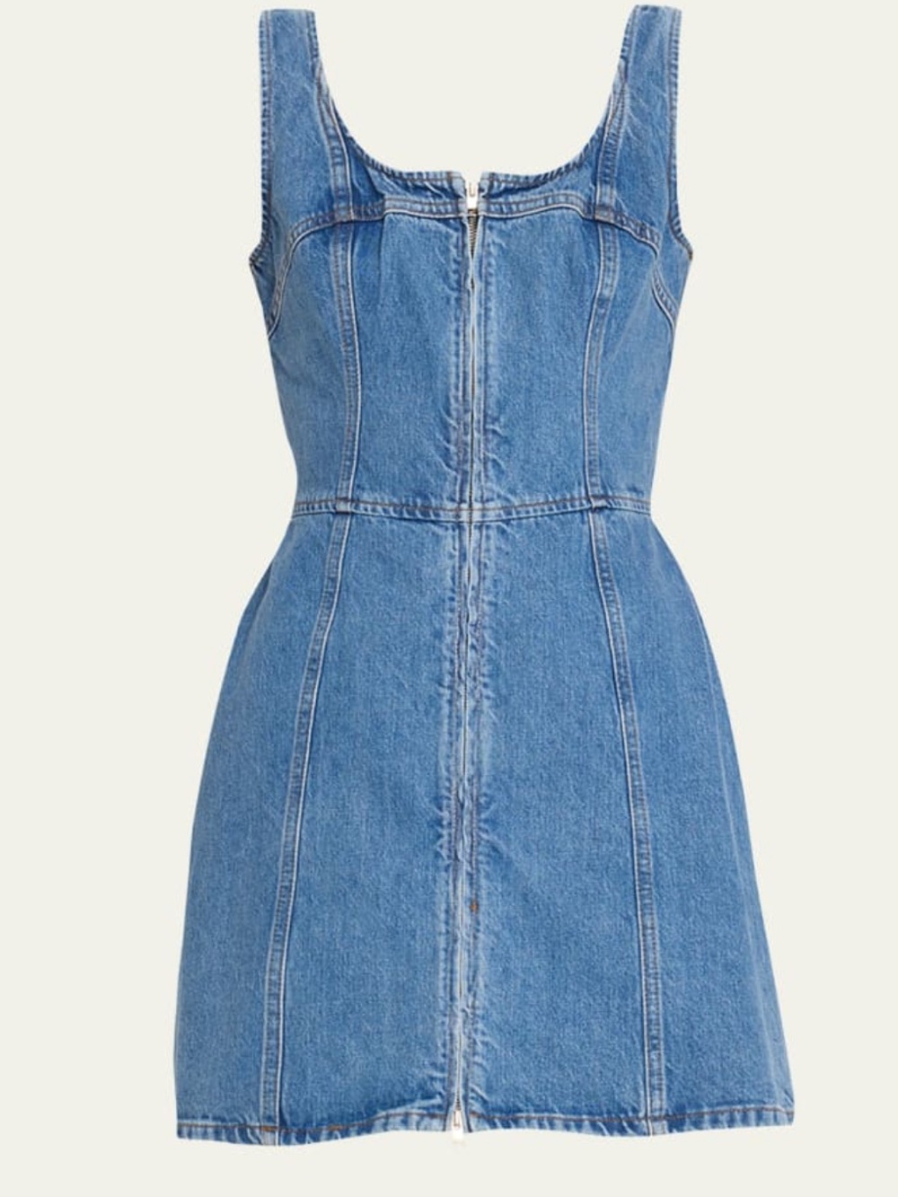 Frame denim Bustier Zip Dress